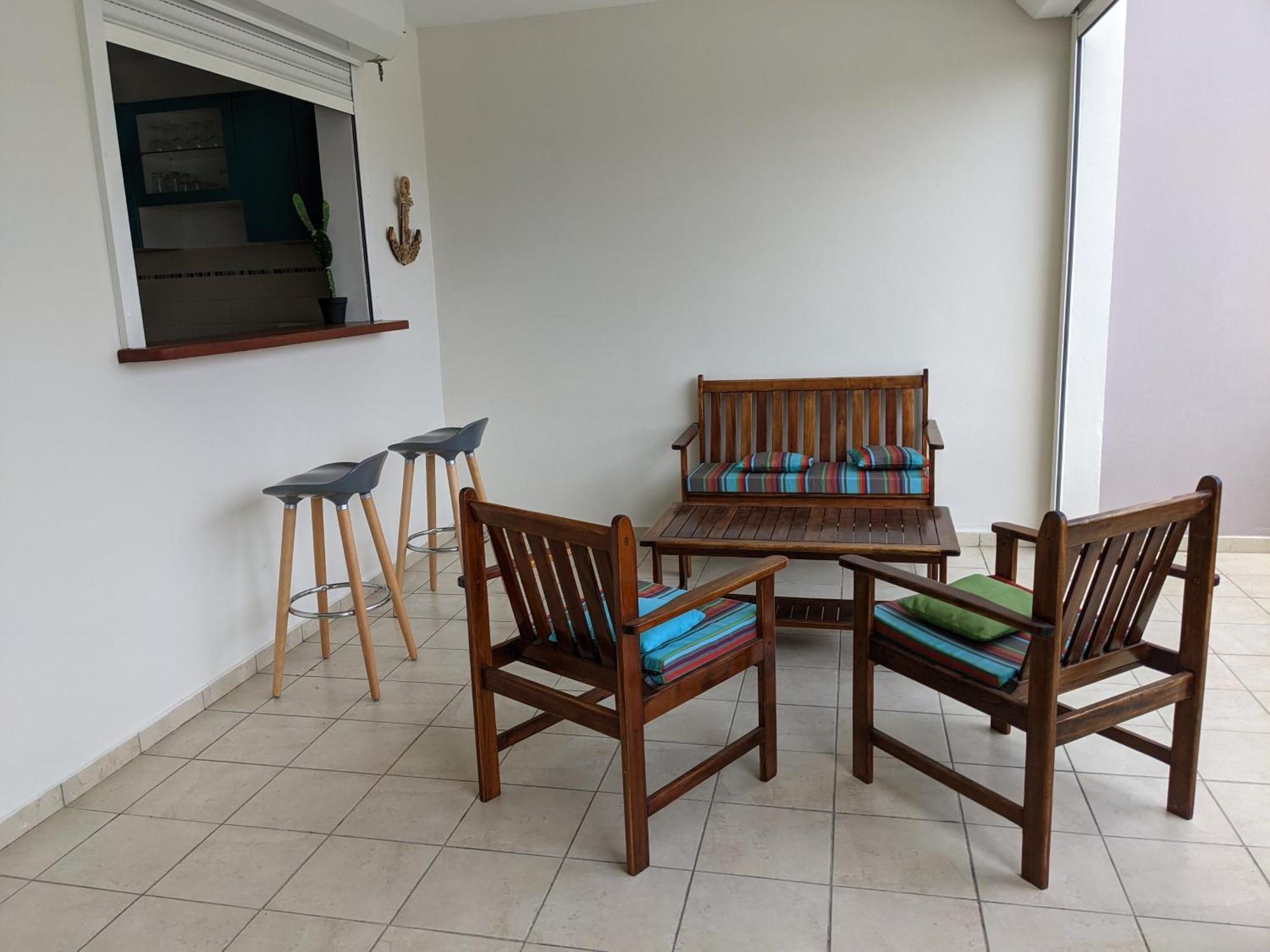 Les Terrasses De La Marina Apartment Le Marin Luaran gambar